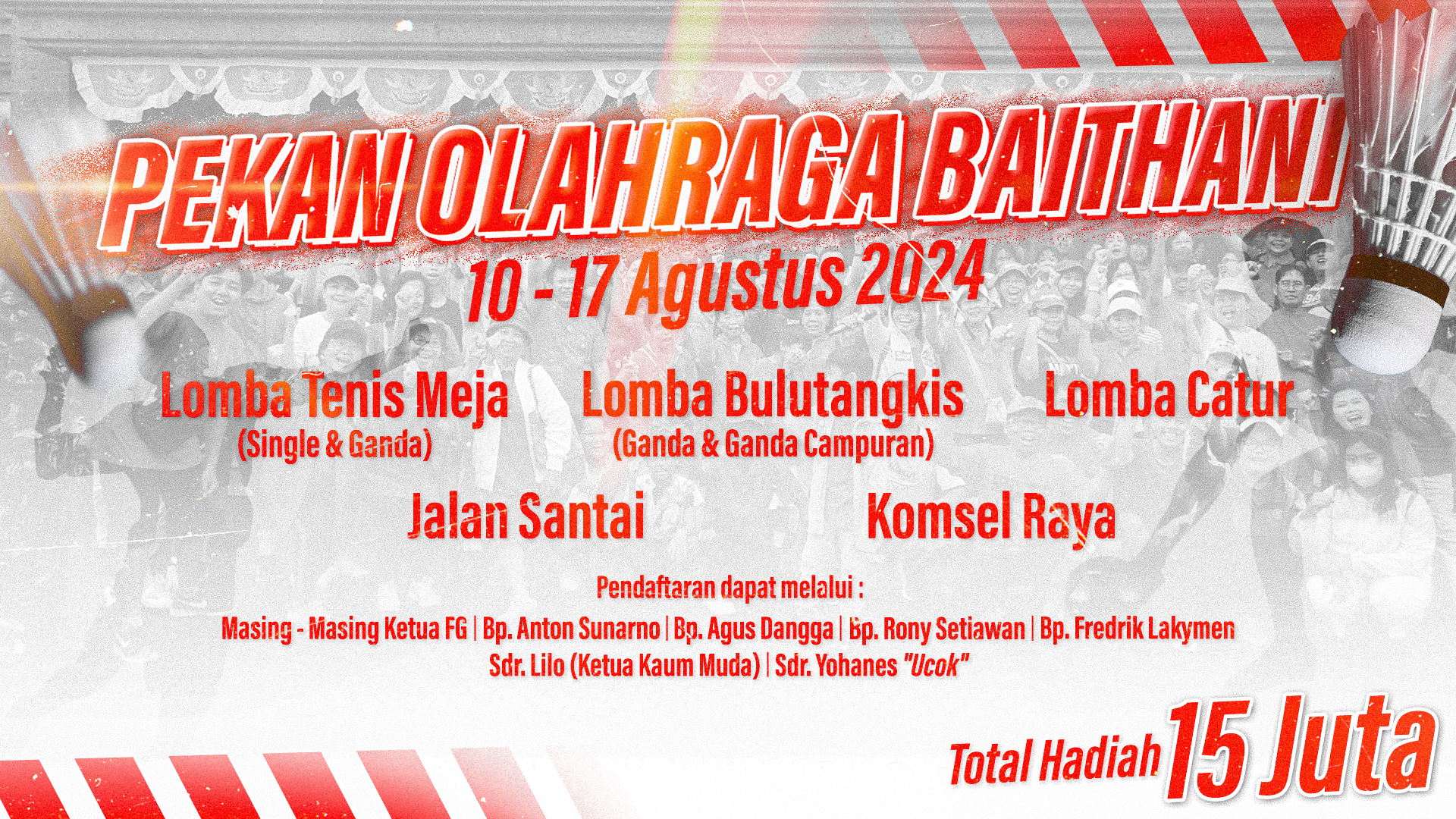 INFO RECAP PEKAN OLAHRAGA BAITHANI 2024