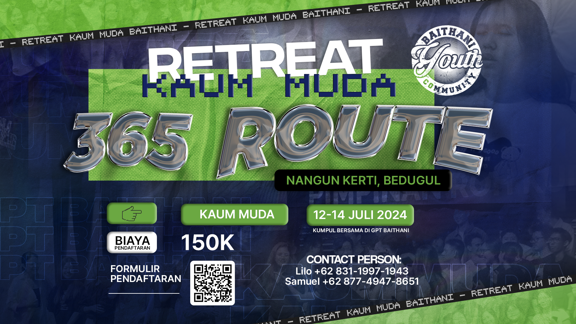 INFO RECAP YOUTH RETREAT JULY 2024